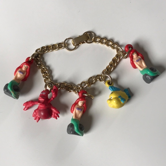 Disney Other - Disney's The Little Mermaid Vintage Charm Bracelet